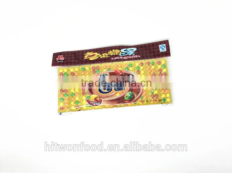 Hitwon Multi-chocolate beans pressed candy tablet chocolate