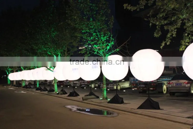 2015 hot sell ! elegant inflatable light balloon with stand from china wholesale