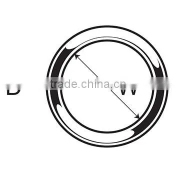 stainless steel ansi 304 argon-arc welded O ring