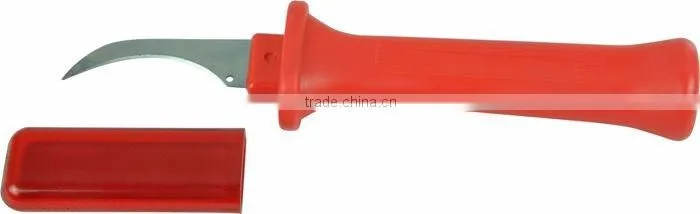 LSDbrand LS-56 electrician knife with fixed hook blade and protective cap cable tool knives for stripping cables