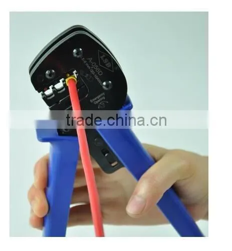LSDcarbon steel crimping plier made in china A-056D 0.5-6mm2 surge connectors crimping tool