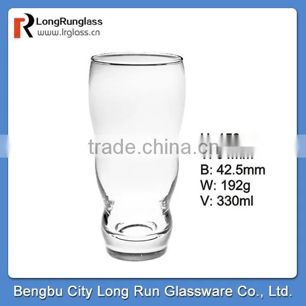 LongRun 15oz practical Eco-friendly milk glass cup&drinking water glass&glass juice glassware