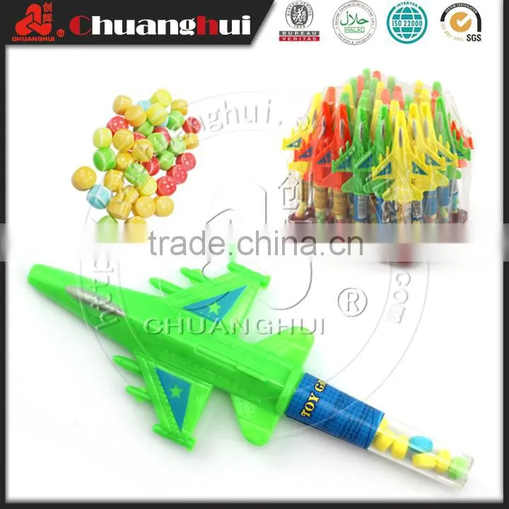 Plastic Frog Whistle Candy Toy For Kid