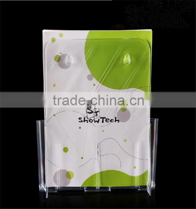 A5 wall mounted acrylic outdoor brochure holder