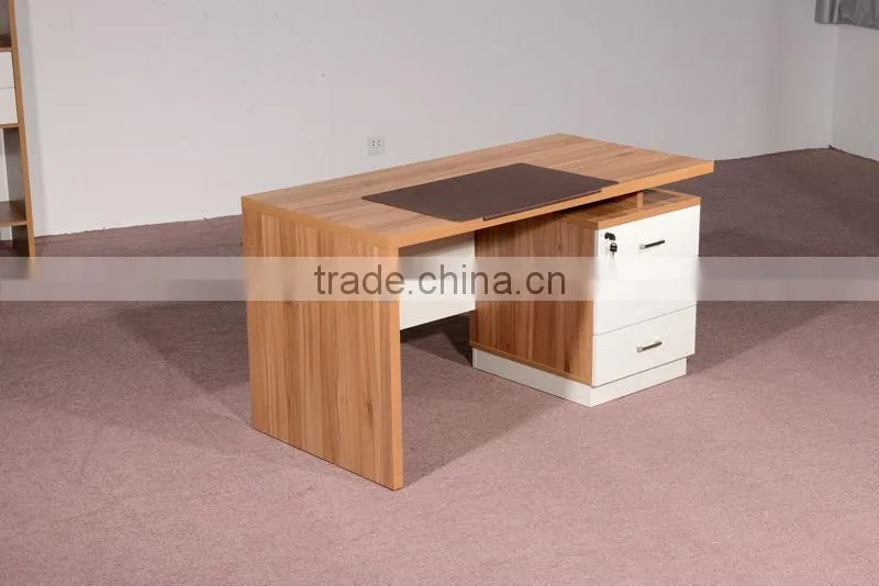HC-M011-A durable walnut color wooden office executive desk china