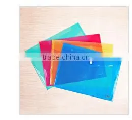 A4 Transparent Ring File Folder/PVC Ring File