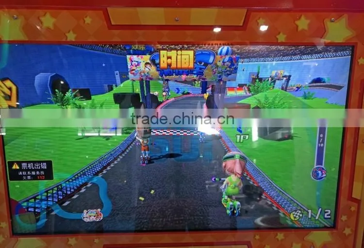 2016 new game simulator scooter machine,kids redemption game happy scooter
