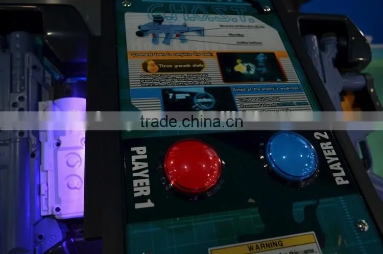Hot selling 2 players operarion ghost tv gun shooting target game machine