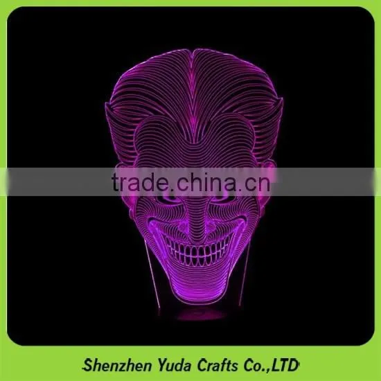 Creative Pumpkin Visual Desk Style Acryl Night Light As Halloween Gifts