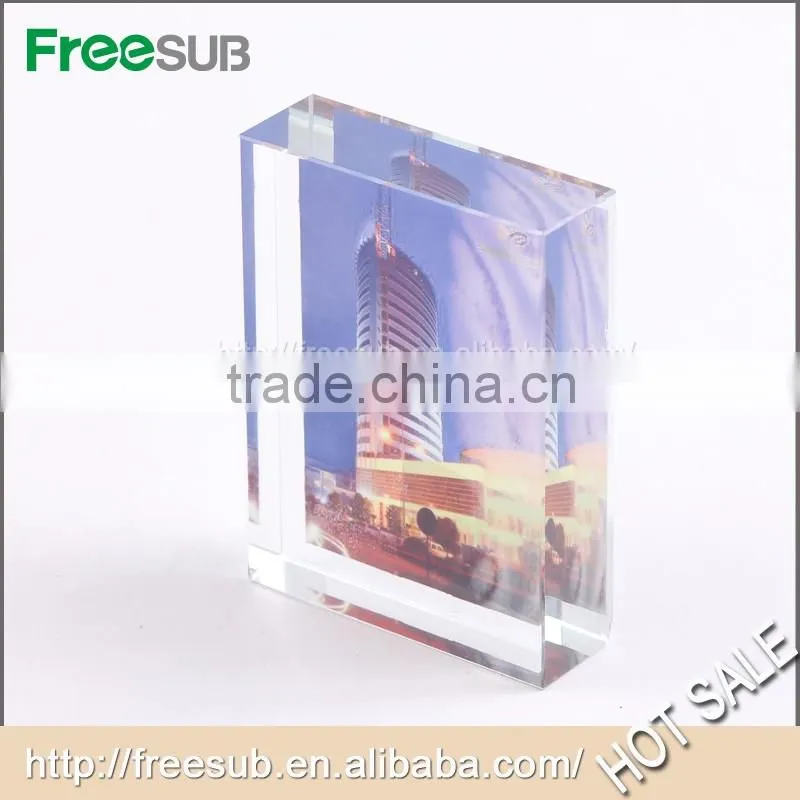 Good Quality Crystal Glass Picture Frame For Sublimation Machine