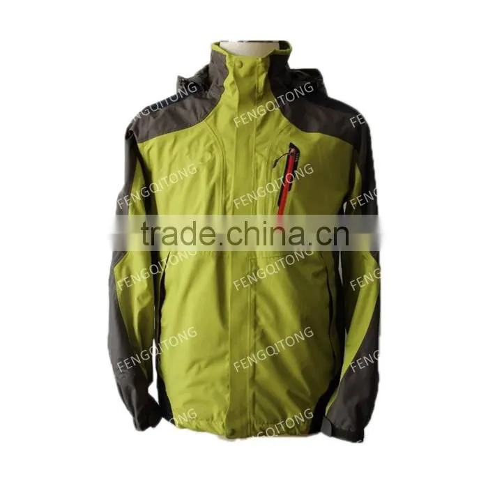 Man's outdoor jacket waterproof and breathable coat