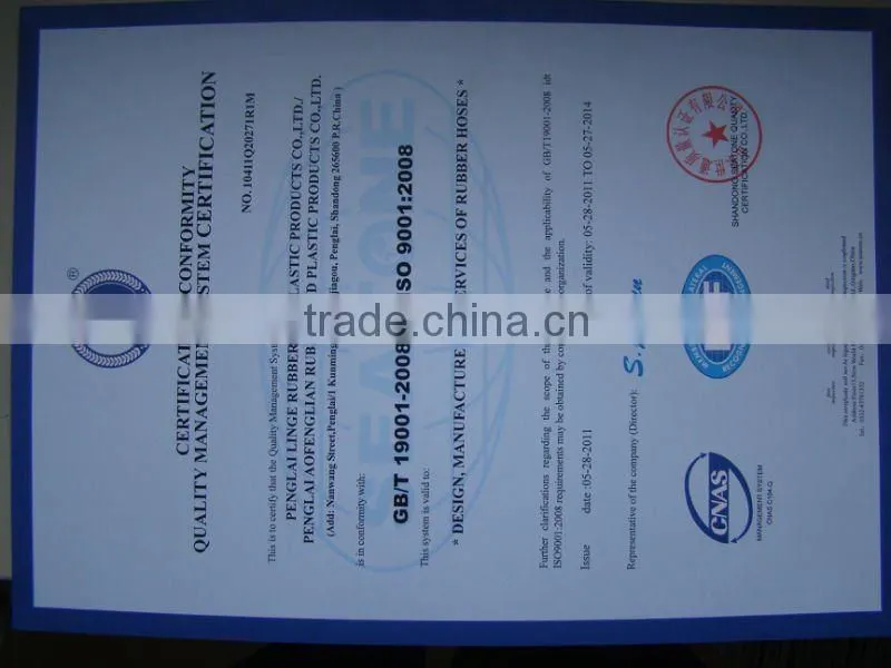 black color Sandblast rubber hose