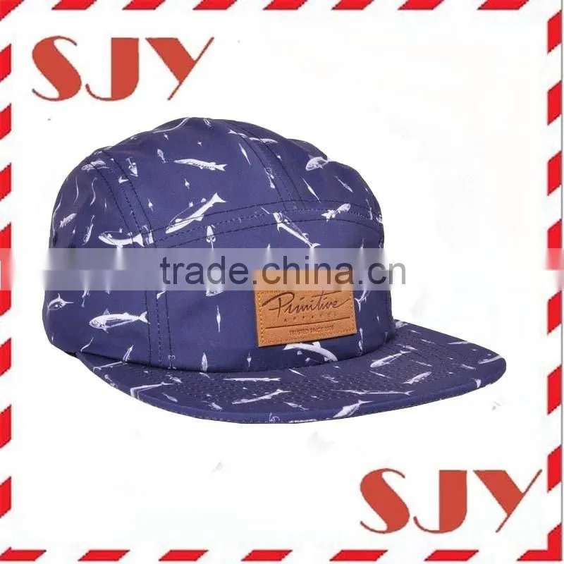 Dye Sublimation Wholesale Blank Custom 5 Panel Cap