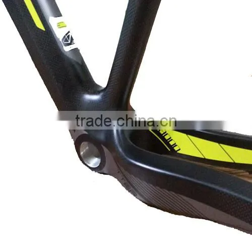 Carbon bicycle frame 17 inch for mountain bike 27.5