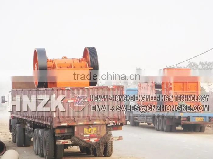 China factory iron ore diesel engine jaw crusher