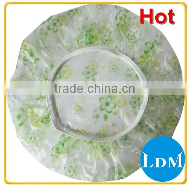 Pvc Shower Cap With Elastic