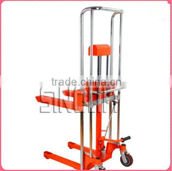 2015 SINOLIFT TF High Lift Hand Mini Stacker with Standard Platform or Optional Fixed Forks