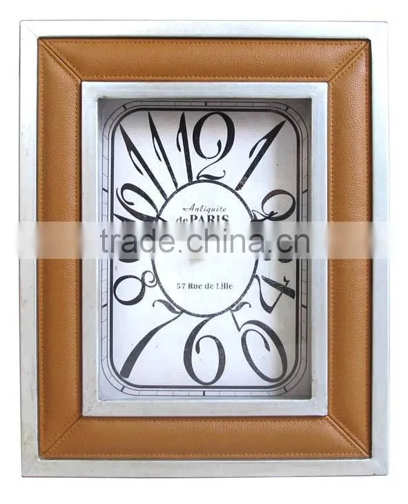 Wholesale Antique Metal Clock Rectangular Big Clock For Gift