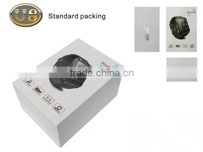 Hot Cheap smart watch U8 Popular Colors Touch Screen android smart watch china best smart watch phone