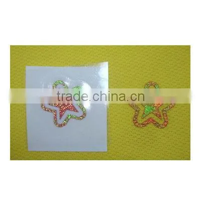 Embossed Christmas gifts/star embossed pendants/hot sales embossed patch