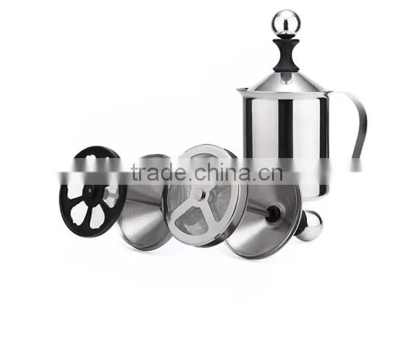 High stainless steel milk cup milk cup 400ml or 800ml and coffee cup