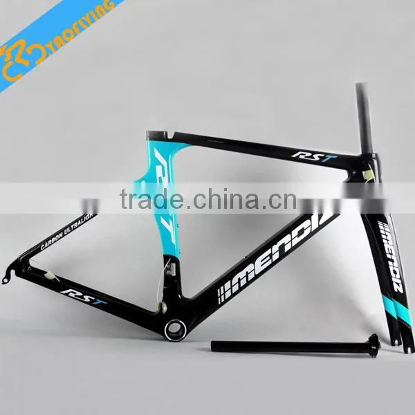 Hot sale!Mendiz carbon road bike frame FM066,red and black match painting carbon road frame