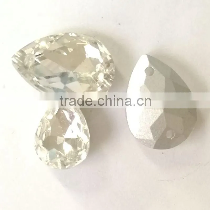 HOT SALE trendy style flat back glass rhinestones 25mm on sale