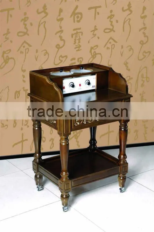 Beauty salon wood trolley BD-F