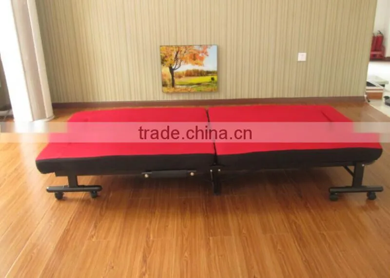 Fashionable red Folding Sofa Bed design