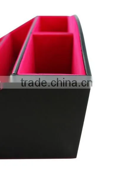High-end custom PU storage box/packaging boxes