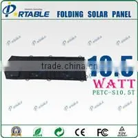dual usb port solar charger foldable 14w