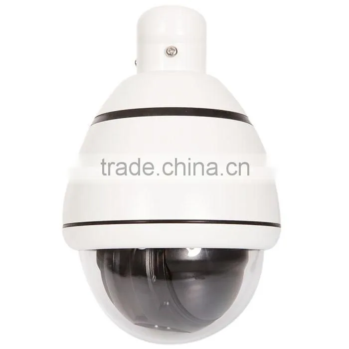 For Sony CMOS 1200TVL 30X Zoom 360 Degrees Rotation Round High Speed Dome Camera White