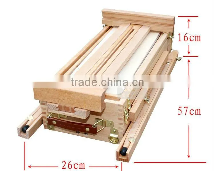 in stock 145cm three legs wooden sketch box easel lady easel box