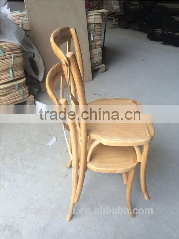 Colourful cross back plastic resin dining chair,metal cross back chair wedding