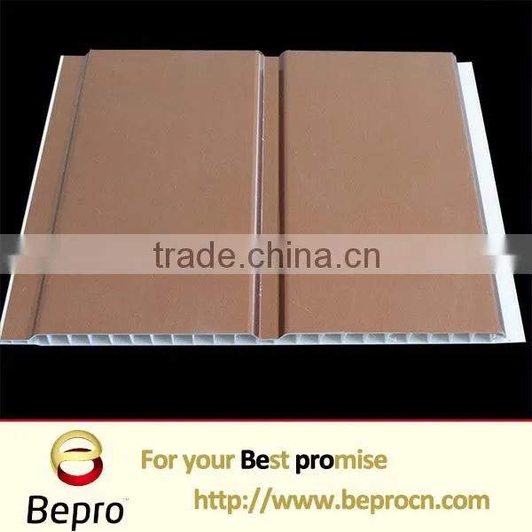 25cm four grooves groove Decorative PVC wall panel for bathroom