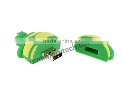 turtle style 32gb usb2.0 usb zip flash usb drive