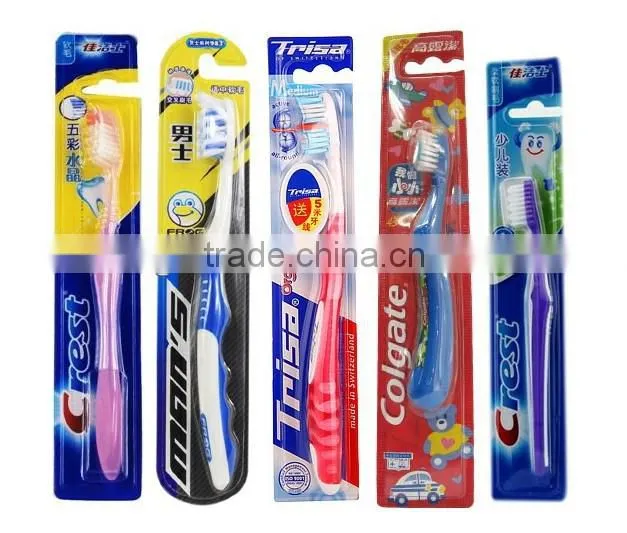 Automatic blister paper card filling and sealing machine for battery/toothbrush/etc