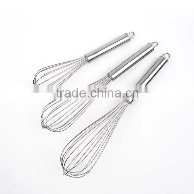 Kitchen Stainless Steel Egg beaters Eggbeater Whisk Mixer Egg cook tools Kitchen Blender New D12