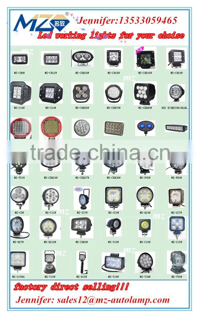 Factory Directly Selling Auto 12W LED Work Light