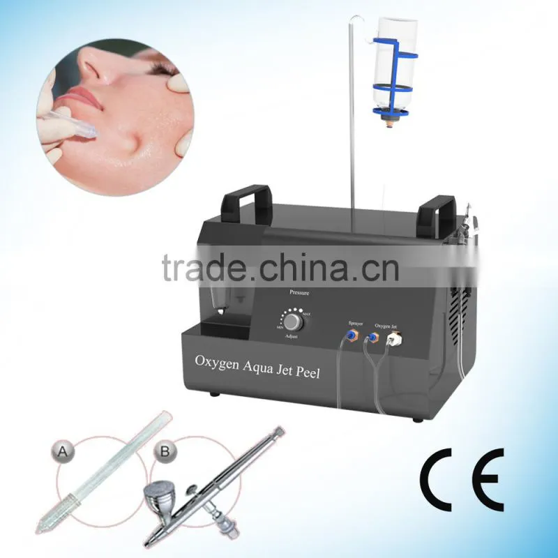 2015 NEW Oxygen Jet Peel & Water Oxygen Beauty Equipment o2 machine Guangzhou SPA
