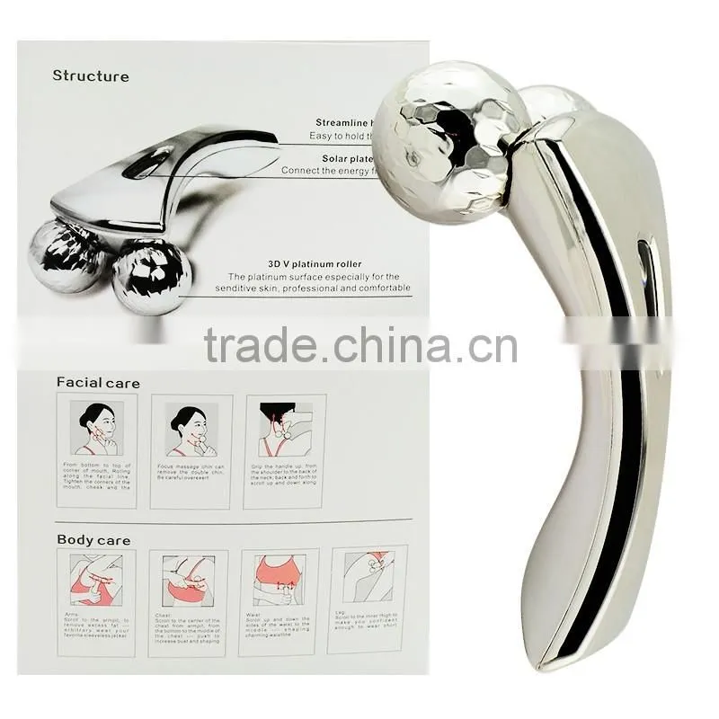 Mini Micro current face up roller massage