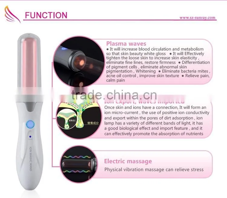 2017 trending products beauty salon equipment plasma wand for breast care