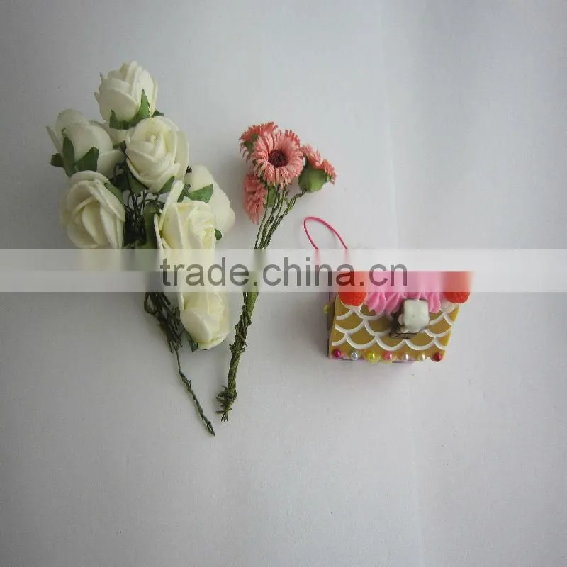 Hot SanQi Brand Crafts Pvc Material Fake Food Fake House Display