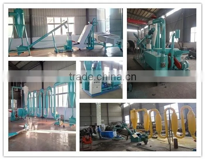 Tractor Towed Wood Pellet Machinery Line/Wood Pellet Mill Plant