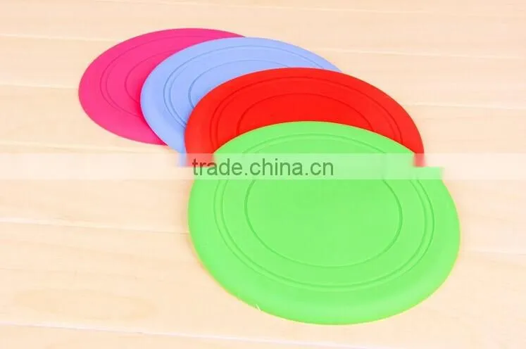 soft frisbee rubber Flying Disc pet Flyer silicone frisbee