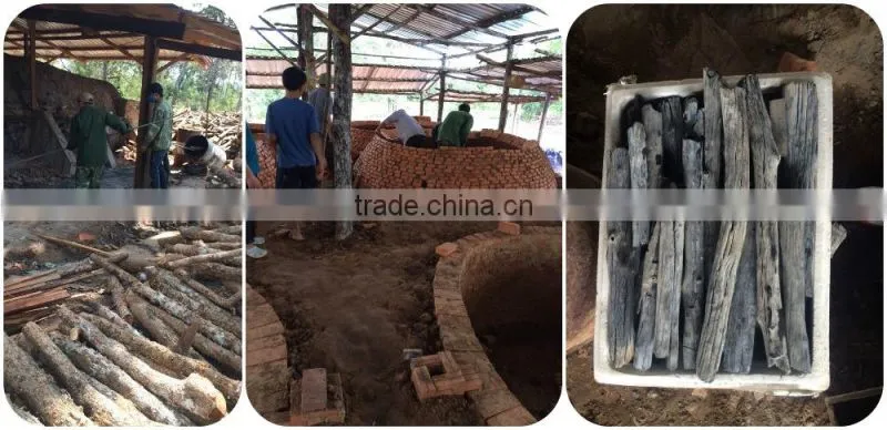 Made in VietNam - High quality wood charcoal 100% Nature