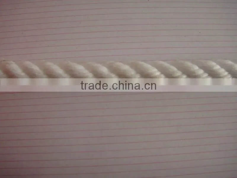 3 strands twist polyester yarn rope