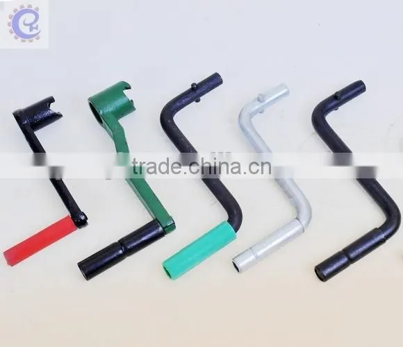Starting shaft/crank, small quantity accept