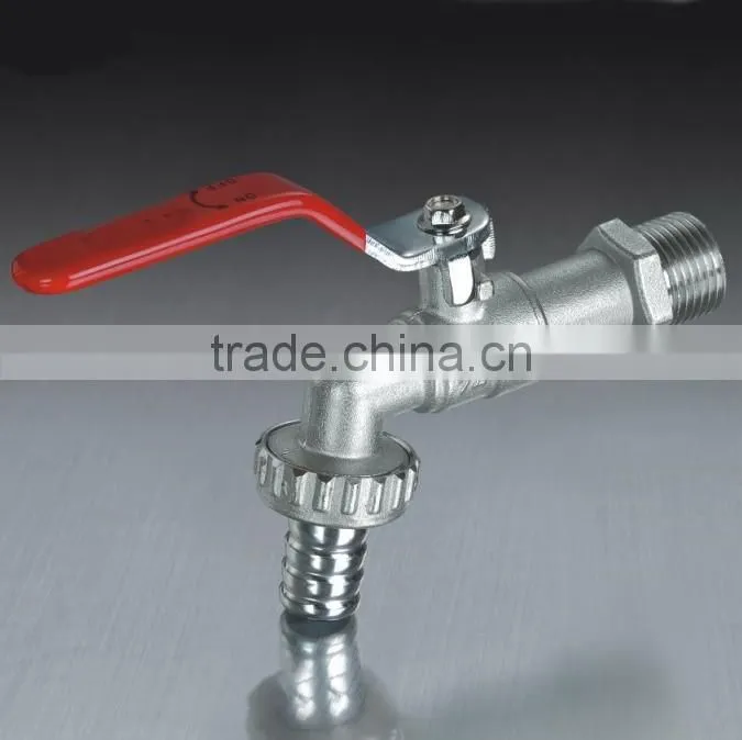 1/2" to 1" Size Brass Wall Mounted Bibcock Tap