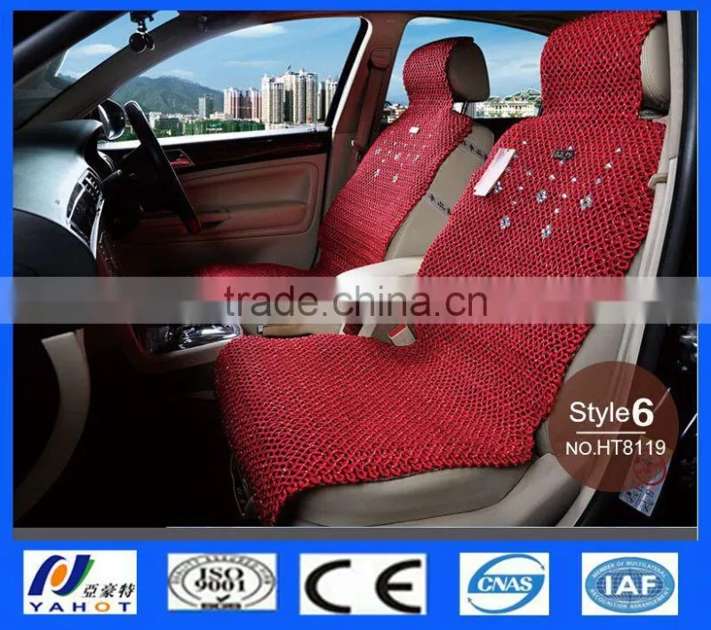 Summer New Style Viscose Fiber Car Seat Cushion with Diamond